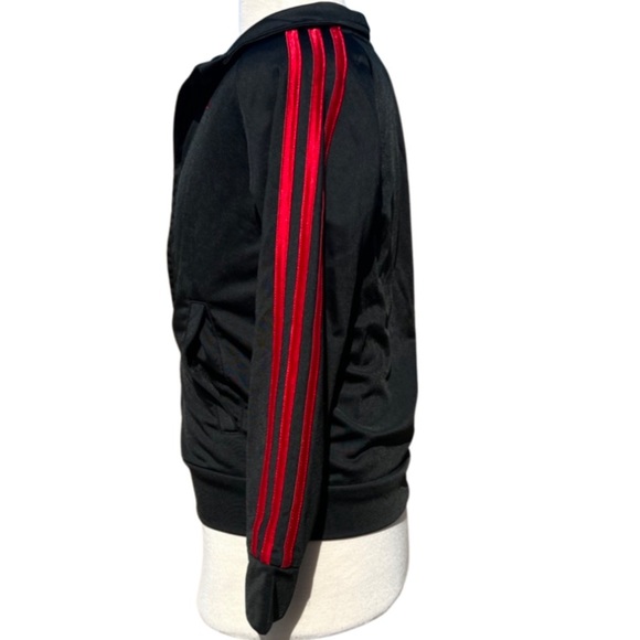 Adidas Superstar Track Jacket in black and red - Picture 4 of 7